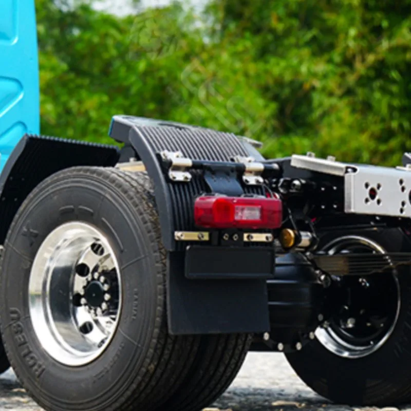 

LESU 1/14 4*4 4WD VM тягач с дистанционным управлением металлический радиоуправляемый инженерный автомобиль уличные игрушки TH20526
