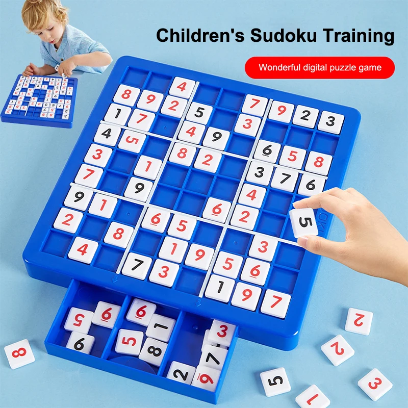 Sudoku Board Game Montessori Educational Digits Inference Logic Games For Children Classic Board Number Games Toys