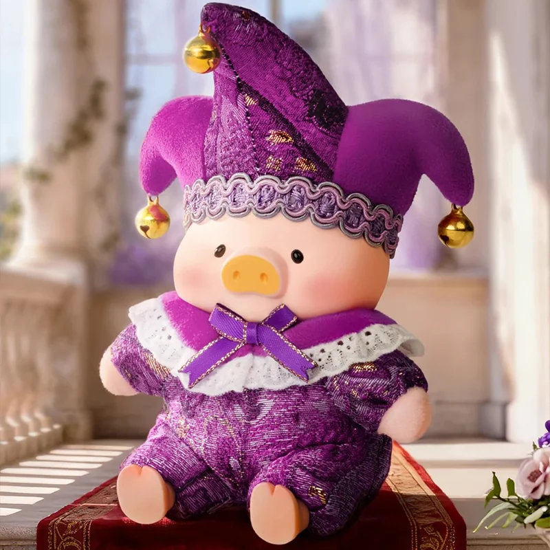 

LuLu The Piggy Triangel слепая коробка Mystery Toys Love U Piggy куклы маленькая свинья модель подарки милые животные кулон модные игры новые