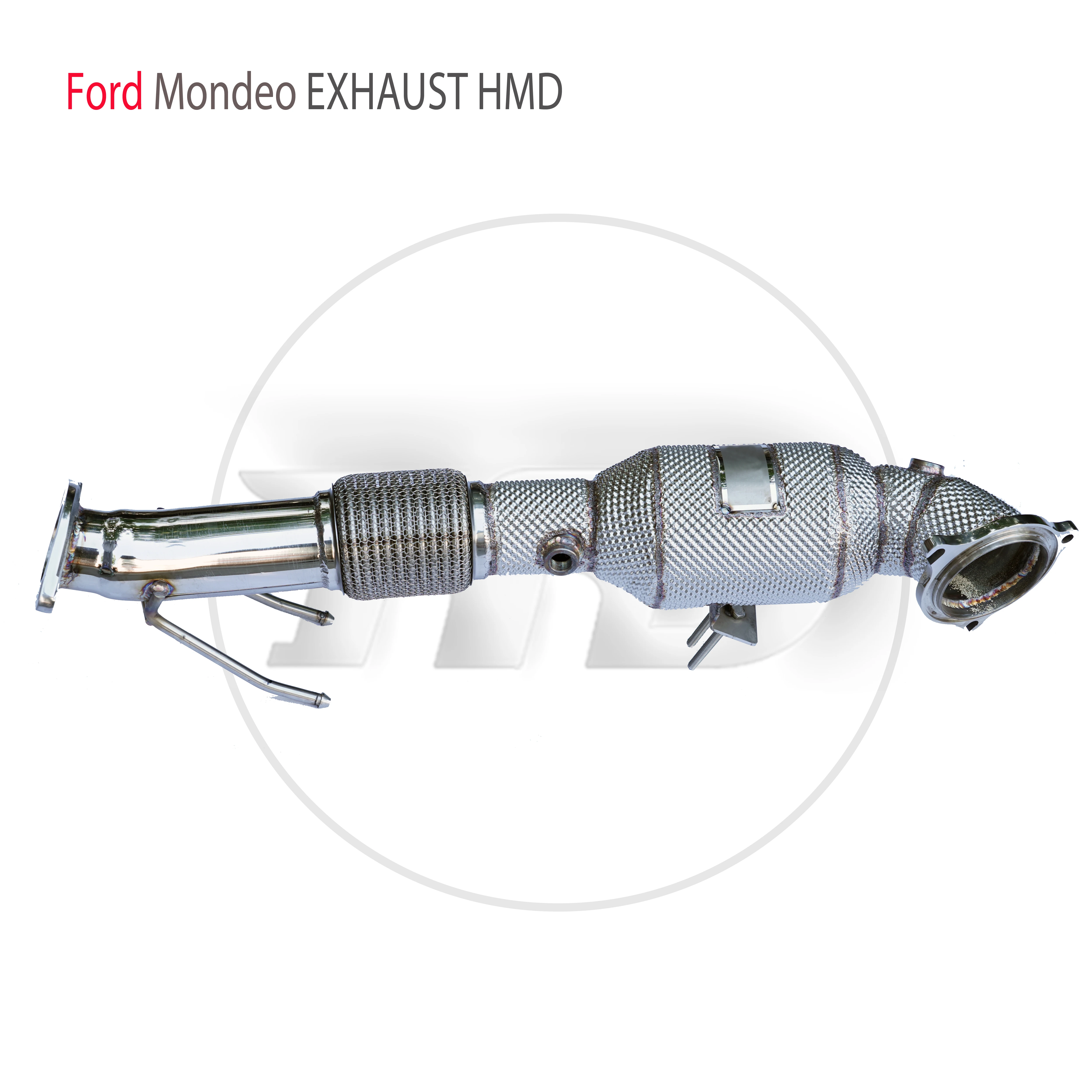 

HMD Stainless Steel Exhaust System High Flow Performance Downpipe For Ford Mondeo Auto Modification