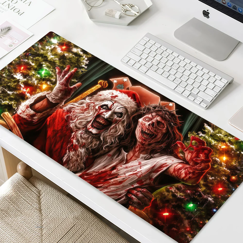Clown the Mouse Pad MousePad Non-slip Horror Lockedge Office Student Gaming Thickened Large T-Terrifier Film Writing Pad Cushion