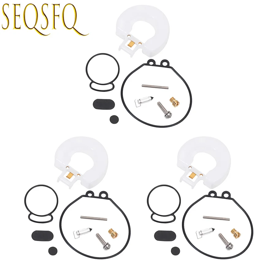 

Carburetor Repair Kit 6J8-W0093 For Yamaha Boat Engine 2T 25HP 30HP 3Cly 6J8-W0093-02 6J8-W0093-02-00 Boat Engine Replaces