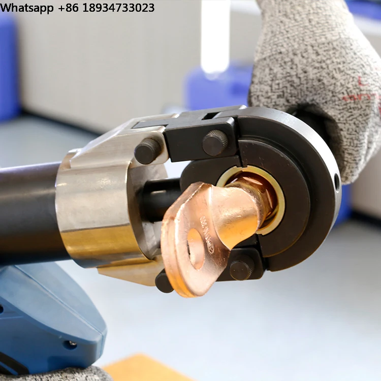 ECT-120UNV  Multifunction Hydraulic Cable Crimping Cutting Punching Nut Splitting Battery Power Tools