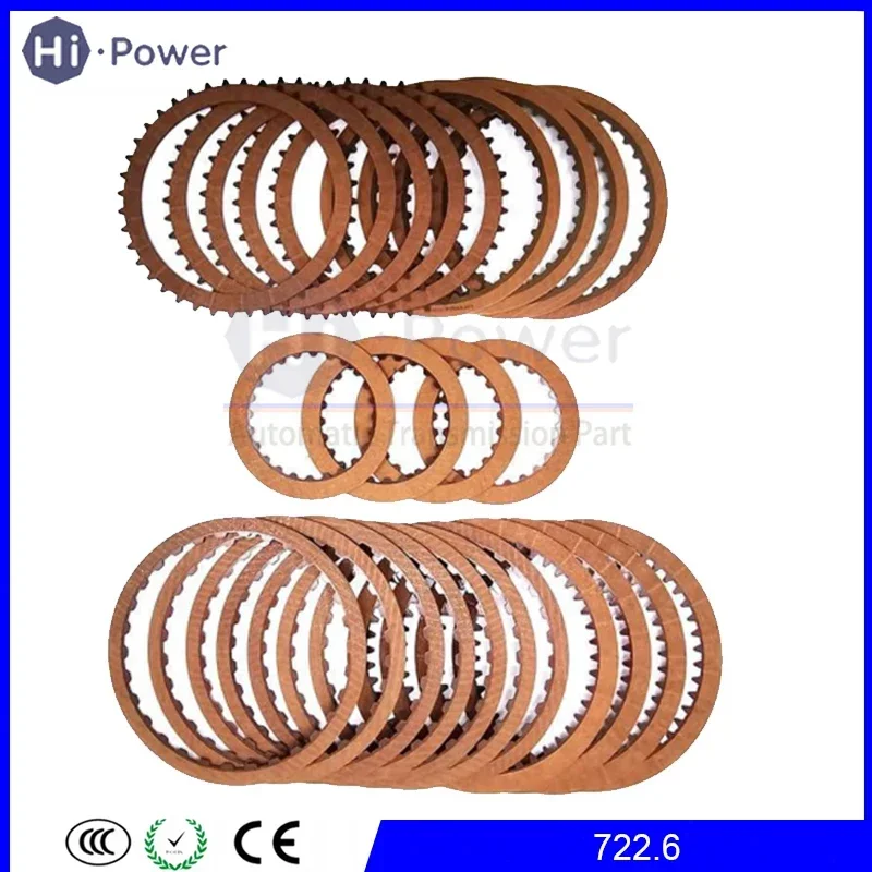 

722.6 Automatic Transmission Clutch Plate Friction Plate For Mercedes-Benz For 722.6 Gearbox Clutch Disc Kit