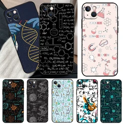 Biology and Chemistry Case For iPhone 12 11 13 14 15 16 Pro Max Mini Cover For iPhone XR X XS Max Plus Phone Case