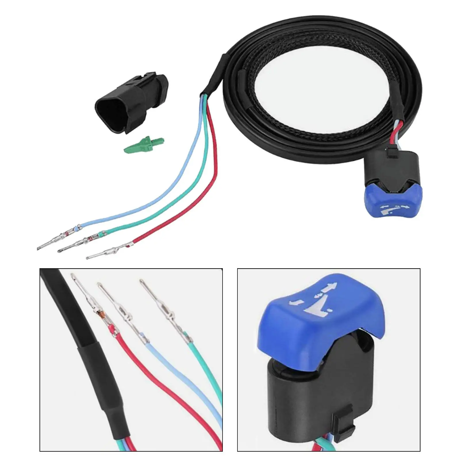 5006358 Trim Tilt Switch Plastic Outboard Engine Accessory Boat Trim Switch Replacement for Marine Use