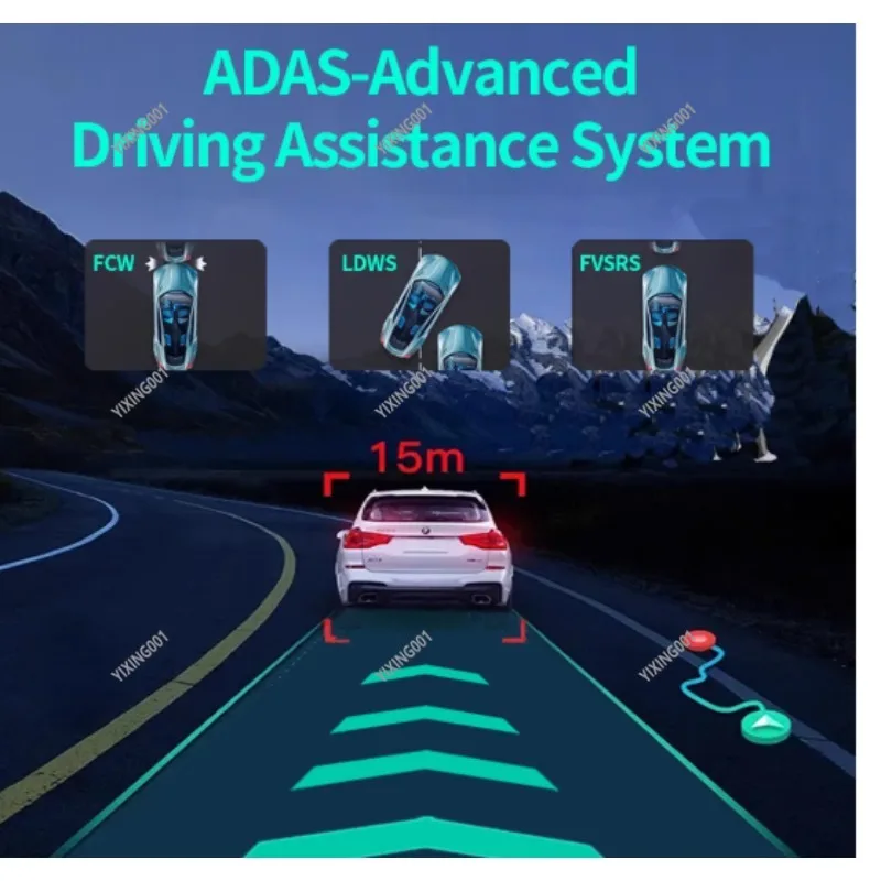Dashboard 4G Dash Cam - Android 14 HD Car Smart Screen With Navigation CarPlay Reverse Camera