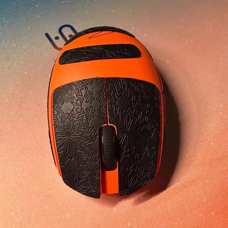 1 Set Ultraglide Mouse Anti Slip Sticker For Zao Pin Z1 PRO Non-Slip Anti Sweat Tape Ultrathin Snowflake Lizard Texture