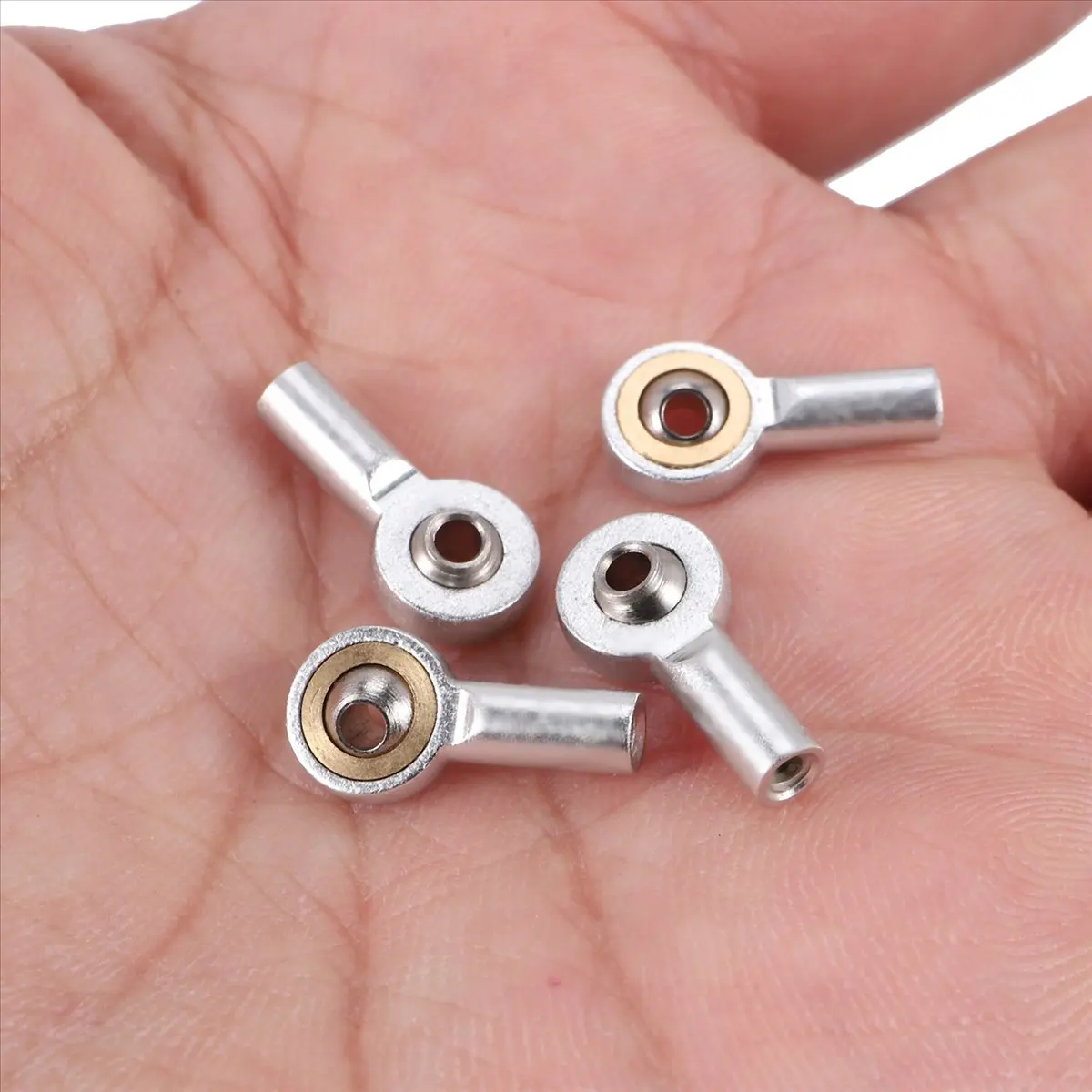 New Arrival Fashion 10Pcs Metal M2 Tie Rod End Ball Joint Link Ball Head for Mini 4WD RC Car Truck Crawler Boat Airplane,3