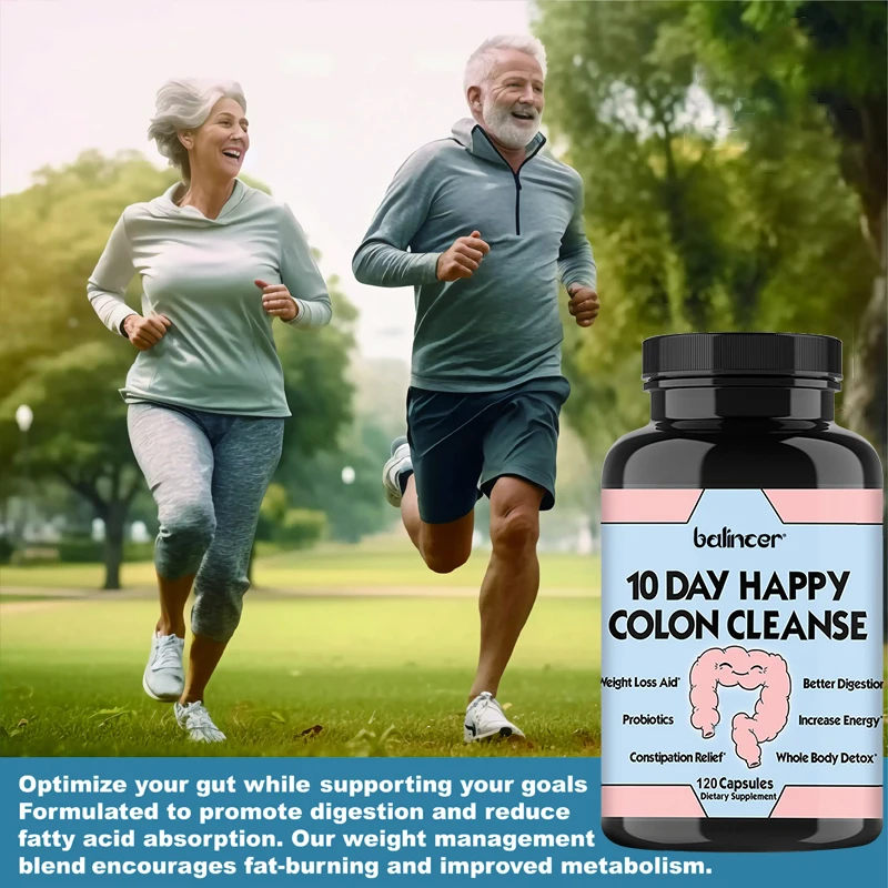 Balincer 10 Day Colon Cleanse, Advanced Gut Cleanse Detox for Women & Men with Milk Thistle, Dandelion Root, Probiotics, Non-GMO