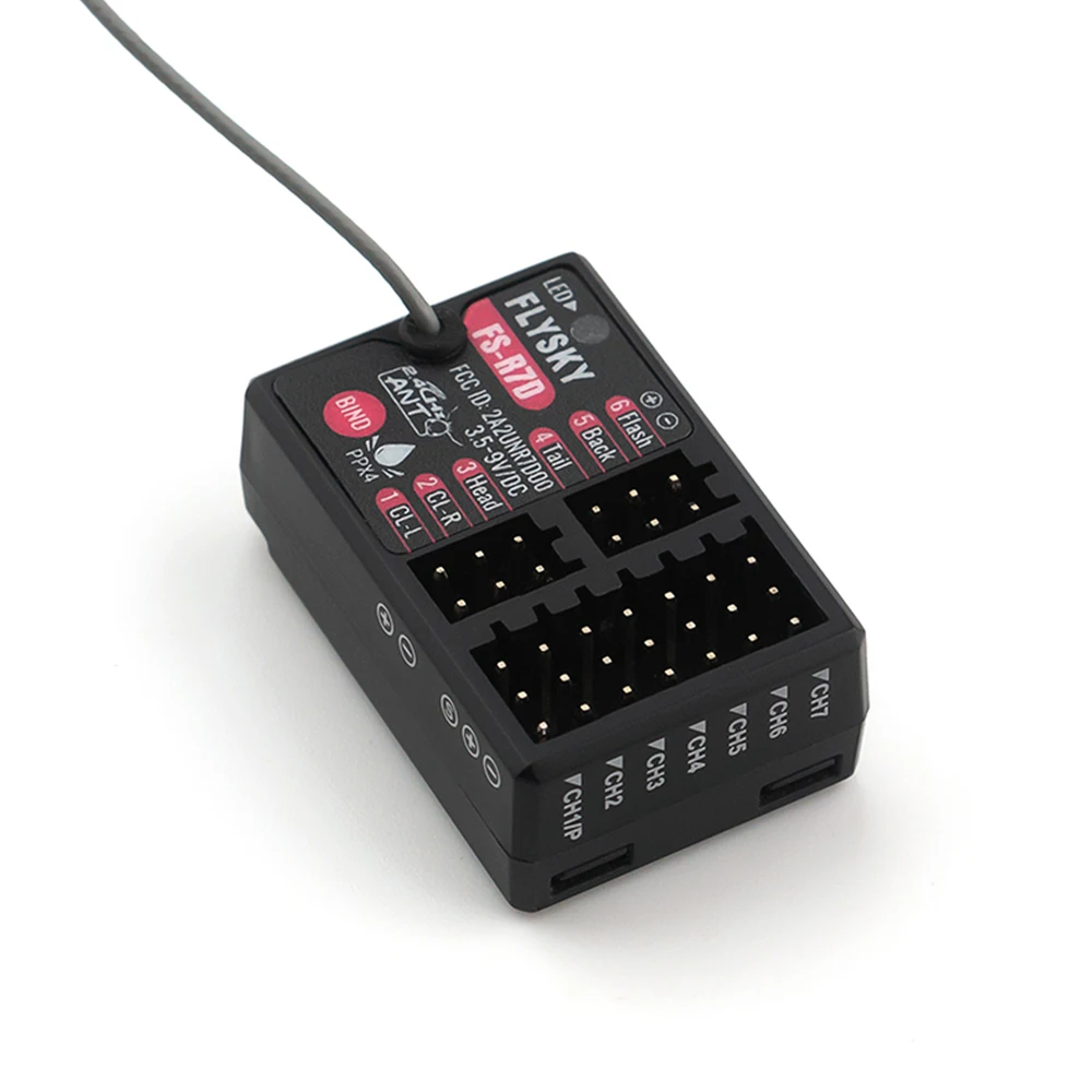

1 Pcs FS-G7P Fusi FLYSKY R7D 7-channel Light Set Receiver Applicable G7P 2.4G Wireless Remote Control For RC Car