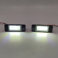 Error Free White LED License Plate light For Nissan X-Trail T30 T31 Qashqai J10 J11 Primera P12 Pathfinder R51 Juke F15