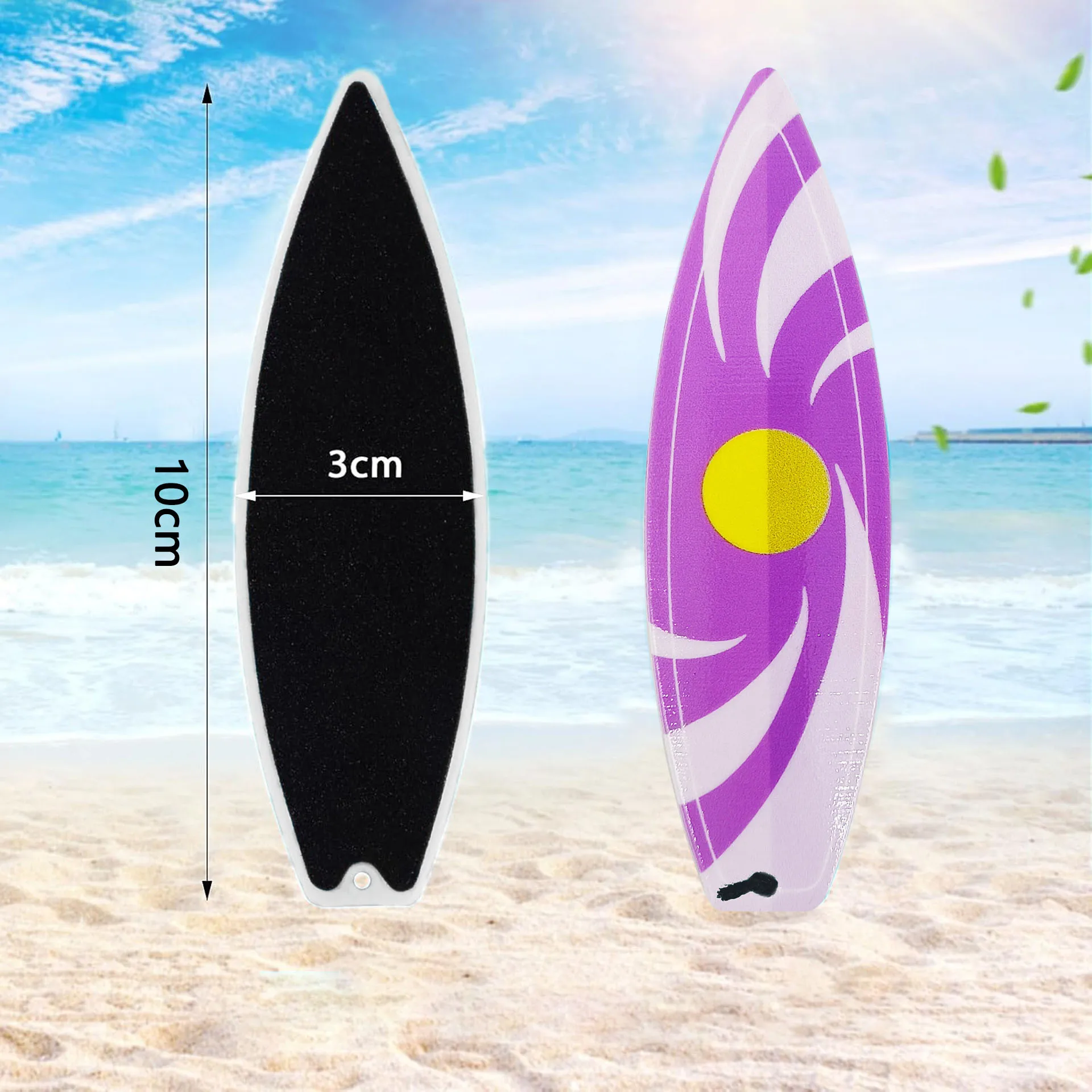 5 pièces doigt planche de surf Mini plastique doigt planche de surf créatif amusant pouce doigt Air surf Fidget enfant adulte soulagement du Stress jouets