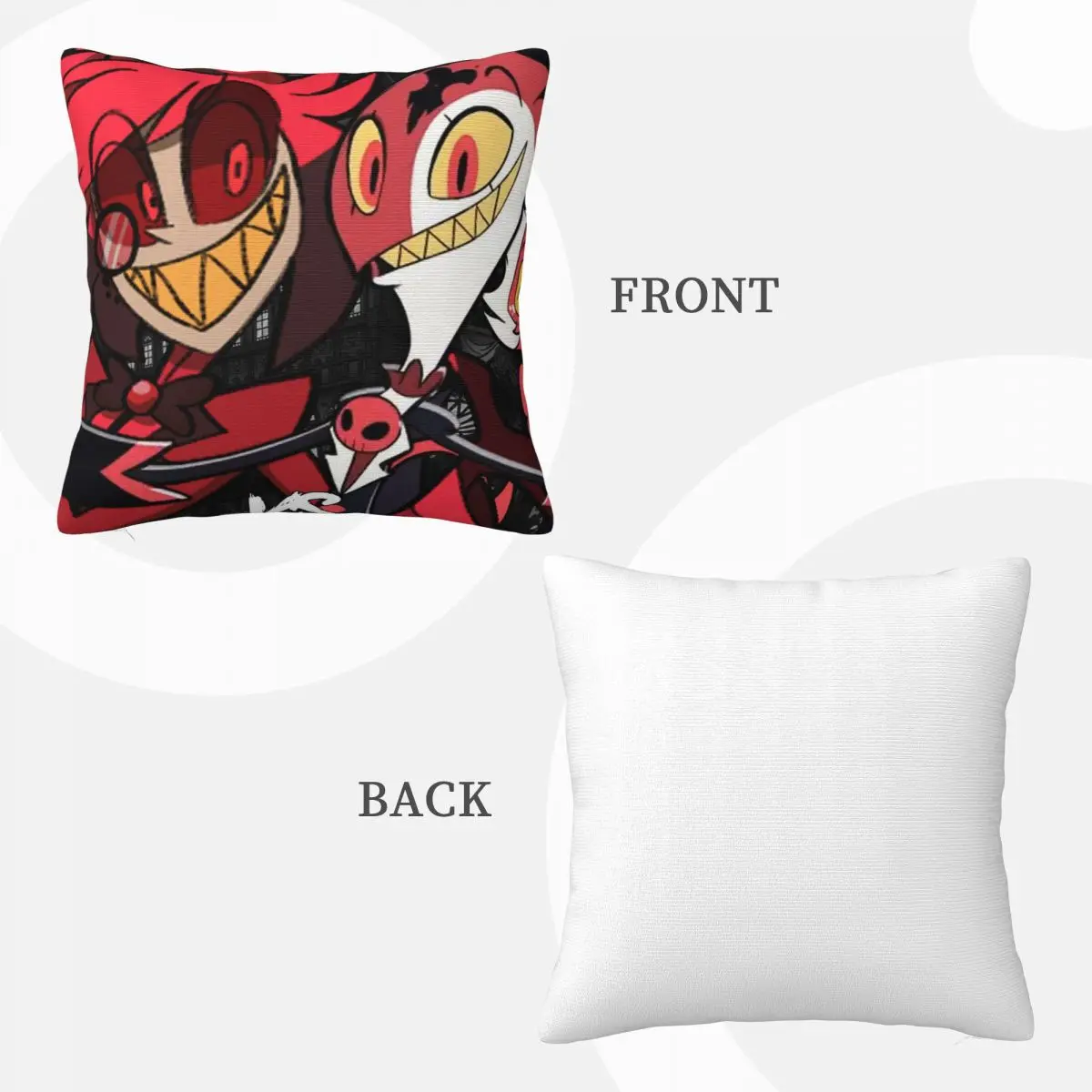 Helluva Boss أنيمي 001164 الألواح الأمامية أكياسها الوسائد ل أريكة Dakimakura كيس وسادة غطاء وسادة