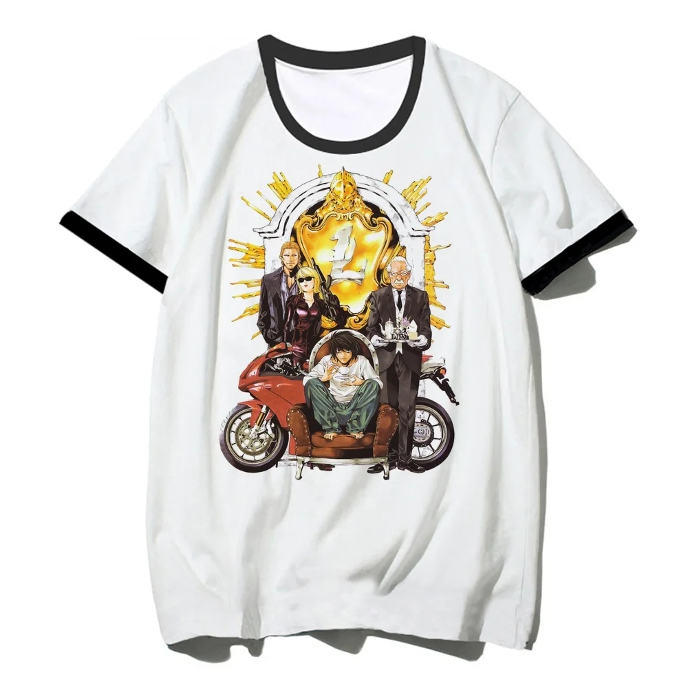 Death Note shirt female clearance sales y2k streetwear summer tshirt japan vintage gyaru