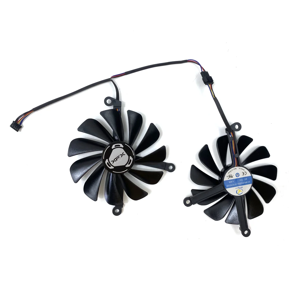 NEW Cooling Fan FDC10U12S9-C For XFX Radeon RX 5700 5700XT 8GB DD THICC II Ultra Graphic Card Cooler Fan CF1010U12S