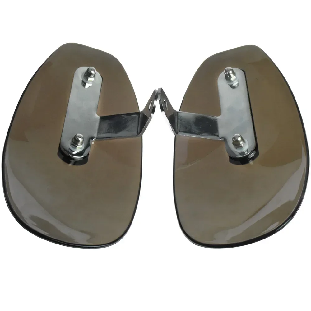Universal Motorcycle Hand Guard Wind Deflector Protector Shield Smoke For Harley Dyna Touring Softail Sportster XL883 Custom - Image 4