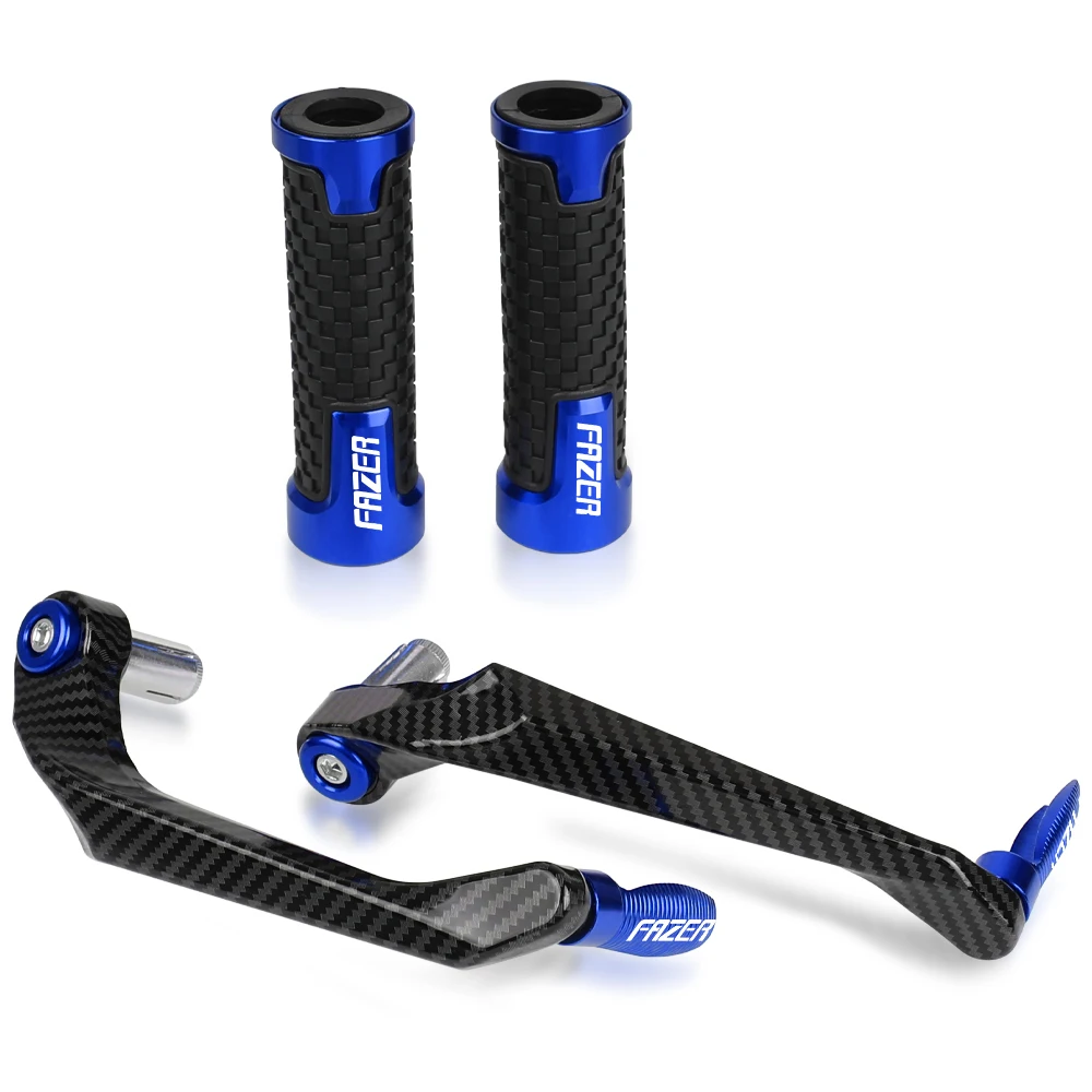 

For YAMAHA FZ6 FAZER 2004-2010 2009 2008 2007 2006 2005 Motorcycle Aluminum Handlebar Grips Brake Clutch Levers Guard Protector