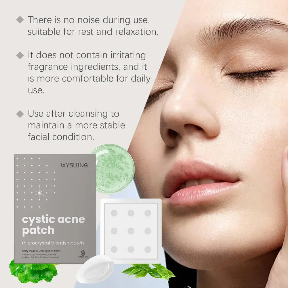 

1bag Microneedles Hyaluronic Acid Acne Patch Invisible Care Beauty Breathable Non and Facial Mild Concealer Irritating Clea G3B5