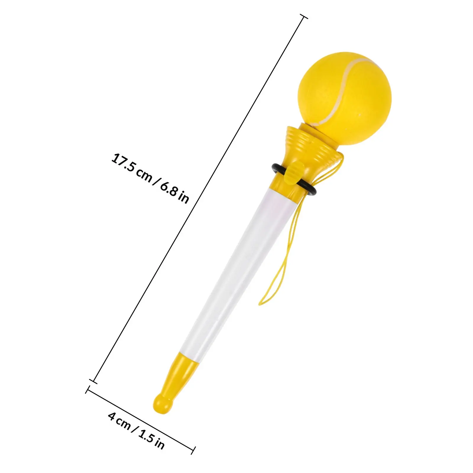 8Pcs Bounce Ballpoint Pens Cartoon Style Plastic Writing Pens for Doodling Crafting Journals School Student Study Stationery