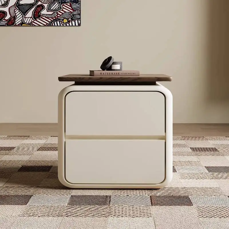 

Corner Organizer Nightstands Drawers Designer Adult Essentials Bedside Table Living Room Nordic Mesitas De Noche Room Furnitures