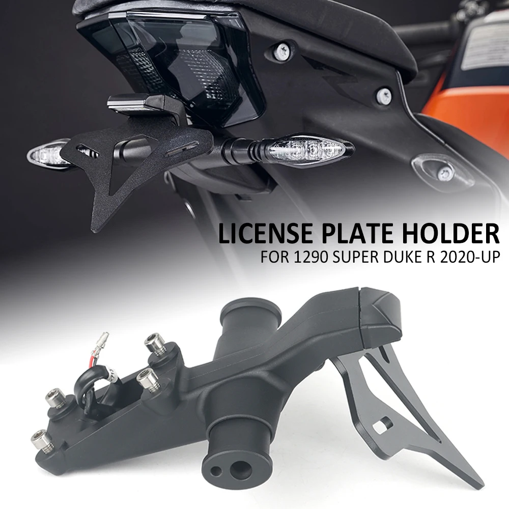 For 1290 Super Duke R 2020 2021 2022 2023 2024 Motorcycle Rear Short Tail Stock Tidy License Plate Holder Tailstock Bracket Kit