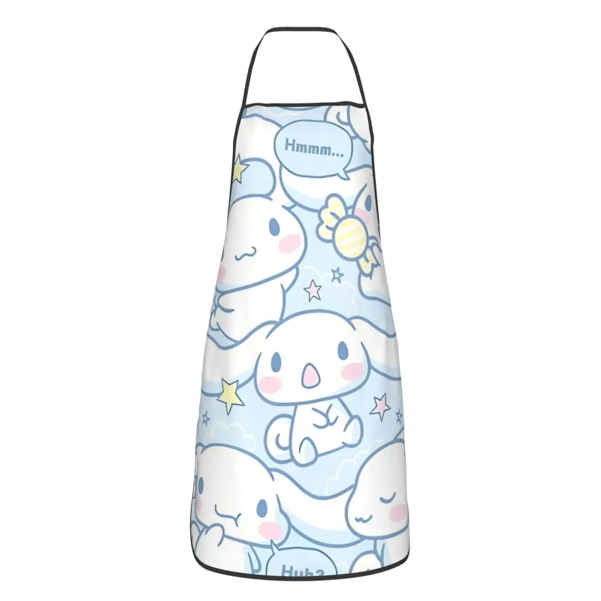 Sanrio Cinnamoroll Cute Cartoon Polyester Apron 52*72cm Kitchen Household Bib Tablier Restaurant Pinafores for Men Women Chef