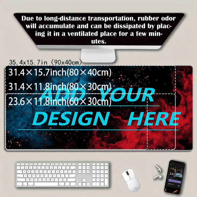 Customized Large Desk Mat DIY  - Pc Gaming Custom 评论和价格