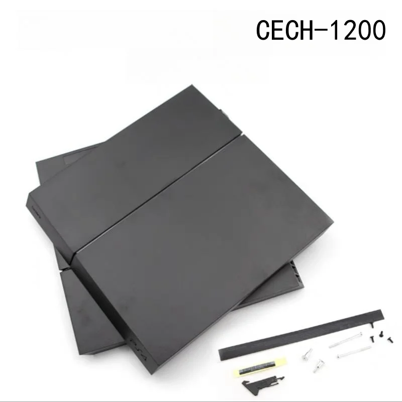 غلاف أمامي خلفي أبيض لوحدة التحكم PS4 CECH-1000/11000 متوافق مع طراز PS4 CECH-2xxxx حافظة سفلية علوية #3