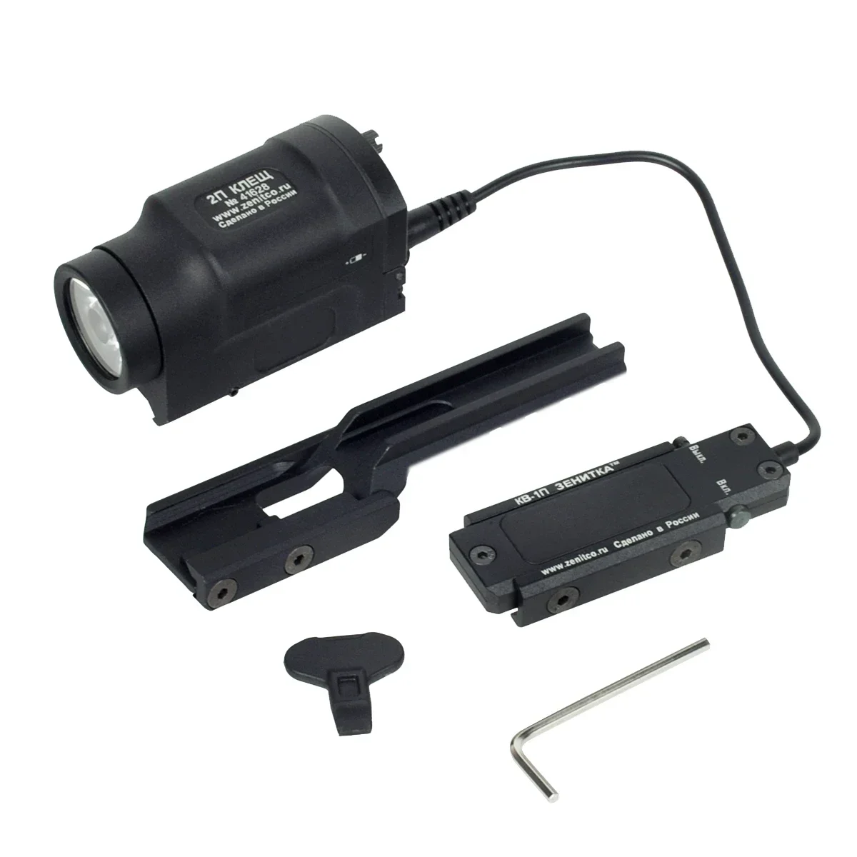 

LED Scout Light Zenitco Klesh AK SD AK-SD Flashlight 500lm White Fit 20mm Rail Hunting Weapon Airsoft AK47 AR15 Scout Light