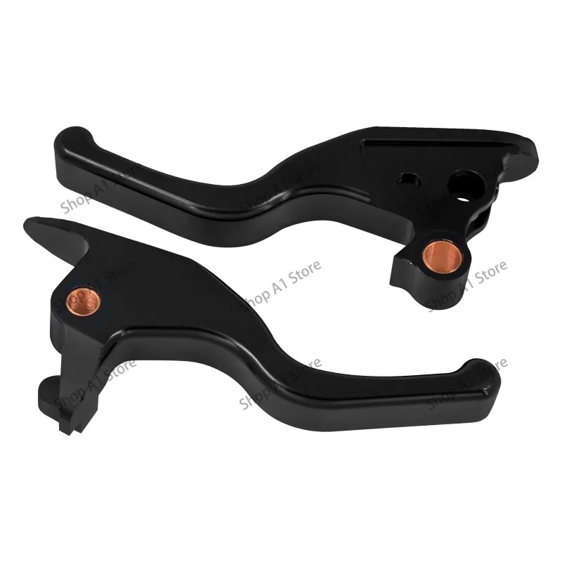 Horn‑Style Brake & Clutch Lever Set, Modified Hand Controls Compatible with Harley‑Davidson Softail 2018‑2024