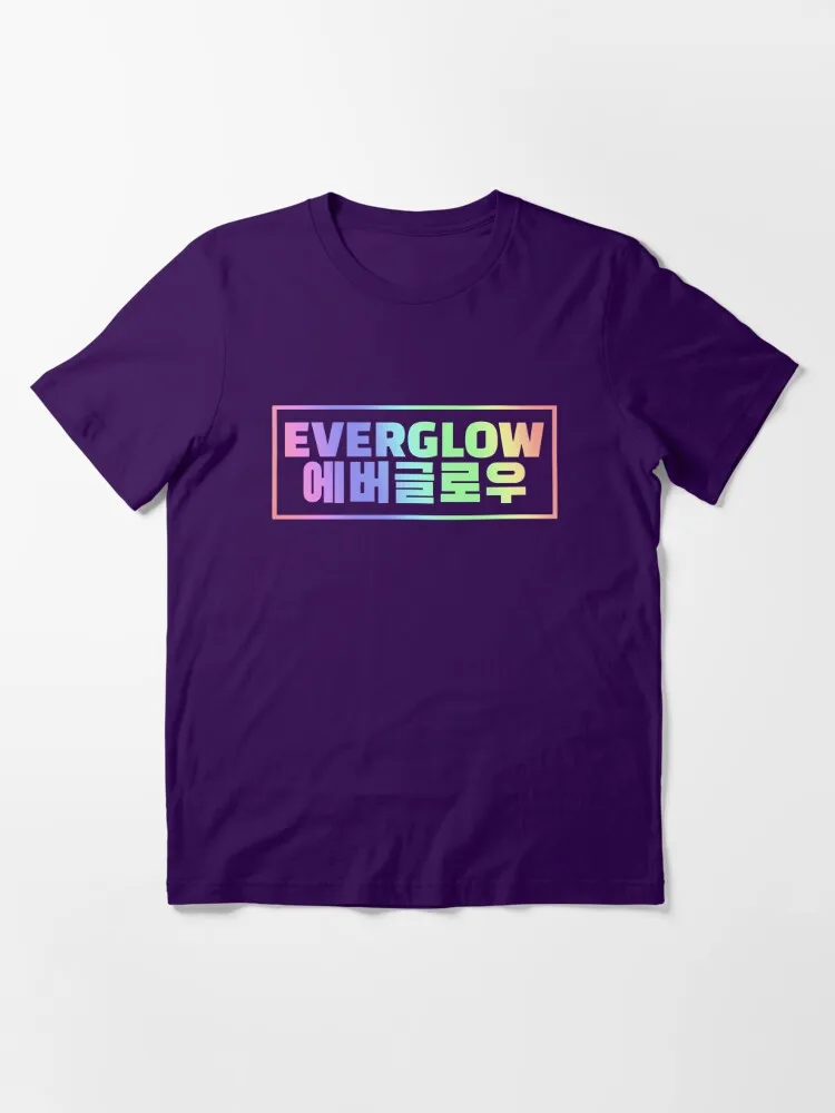 EVERGLOW KPOP Essential T-Shirt Oversized T-shirts For Women/Men Clothing New Fashion Top Tees