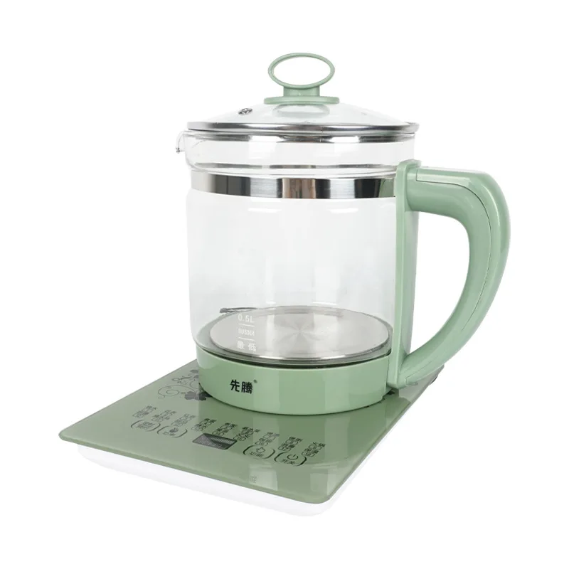 

Glass Electric Tea Kettle With Tea Infuser Maker Temperature Control Digital Electric Kettle Water Boiler Glass Health Pot