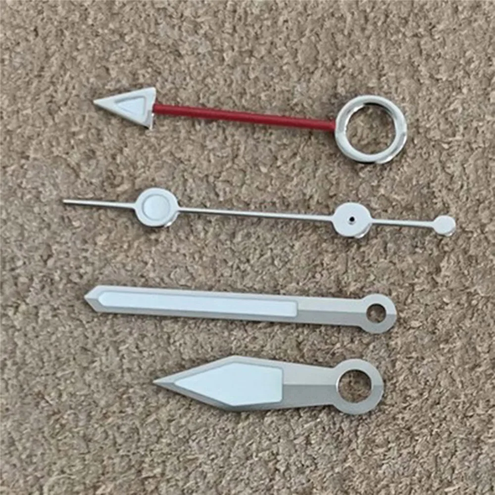 13mm Watch Hands Green Luminous NH35 Hands GMT Pointers for NH34 NH35/NH36/4R/7S Movement Men Watch Three or Four Needles Parts