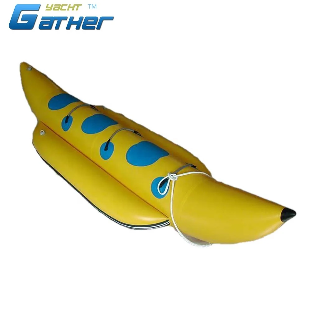 China Factory 3.9M 13FT Inflatable Flying Banana Boat - Customized Color, OEM, Best Price