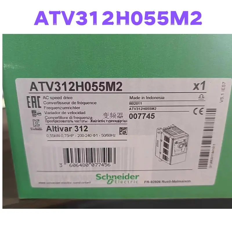 

Совершенно новый и оригинальный преобразователь частоты ATV312H055M2