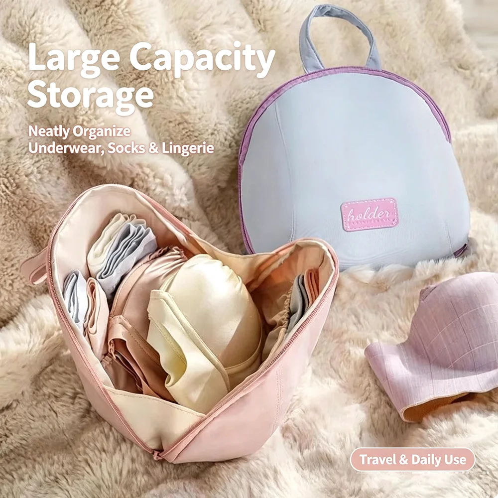 Multi-function Travel Bra Underwear Organizer Bag Portable Storage Bag Toiletry Cosmetic Case Storage Bag for Intimate Clothes