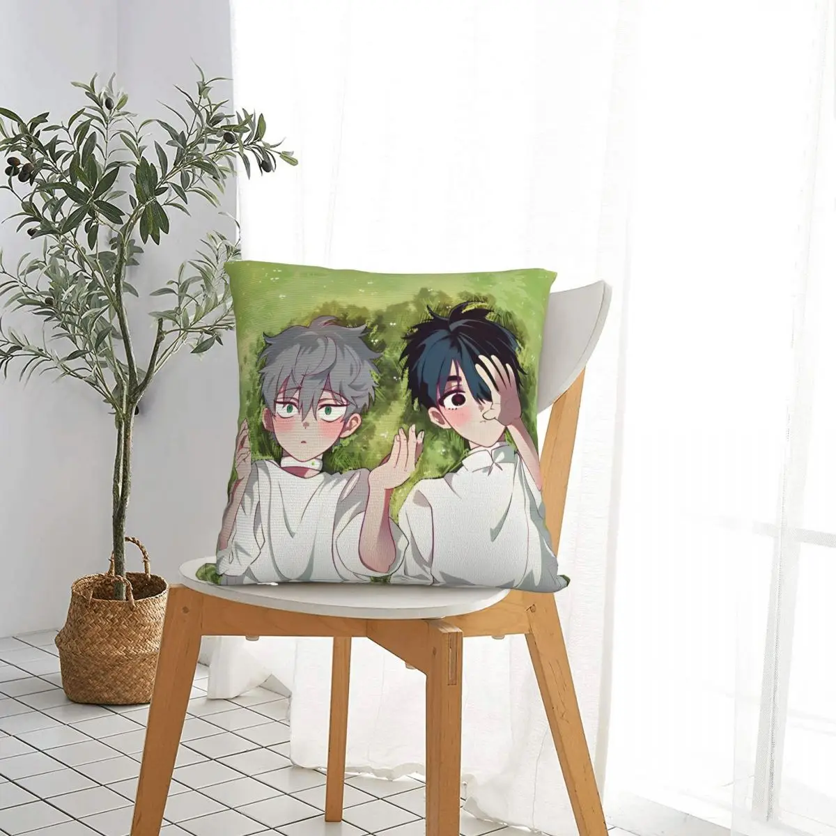 Alien Stage Anime Square Pillow Case Till Ivan IVTI Cushion Cover Awesome Decor Pillowcase for Car 45x45cm