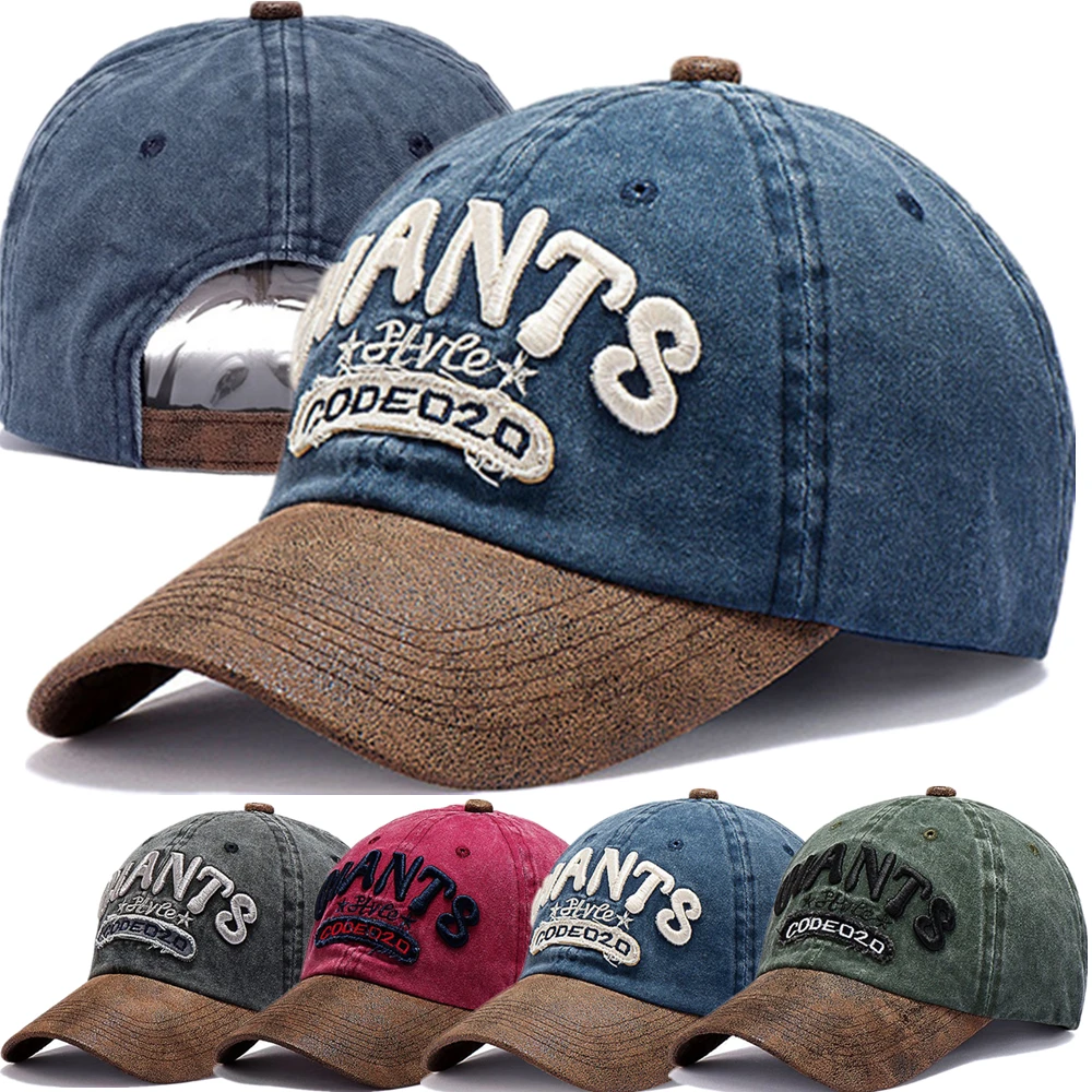 Neuer Stil, Unisex, gewaschene Baumwolle, Baseballkappe, GIANTS, Buchstabenstickerei, Outdoor, lässig, klassisch, Hut für Damen und Herren