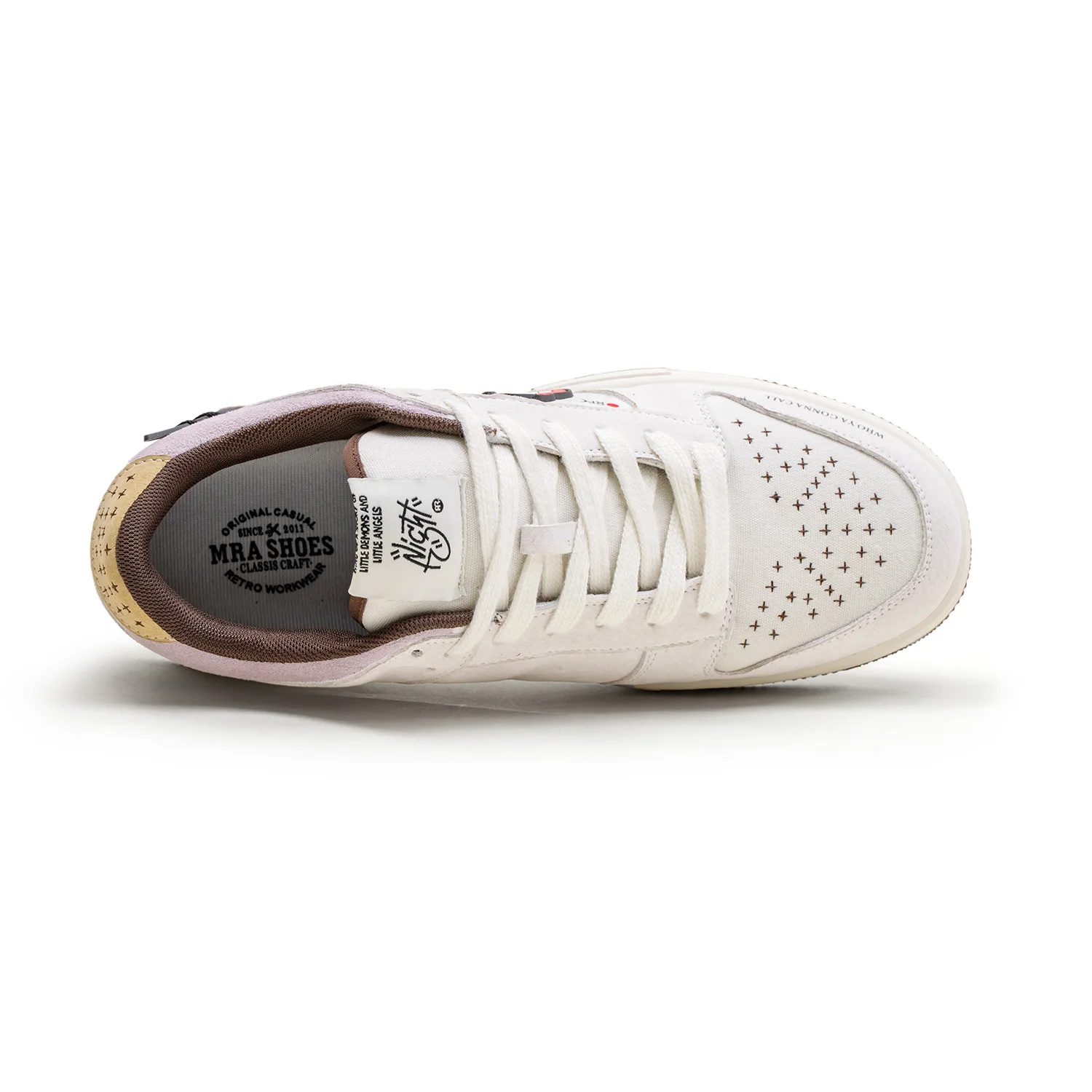Mra Fashion Men's Sneakers, Retro Niche Design, Punk Style Street Skate Shoes, Sports Casual Shoes, Comfortable Men's Shoes
