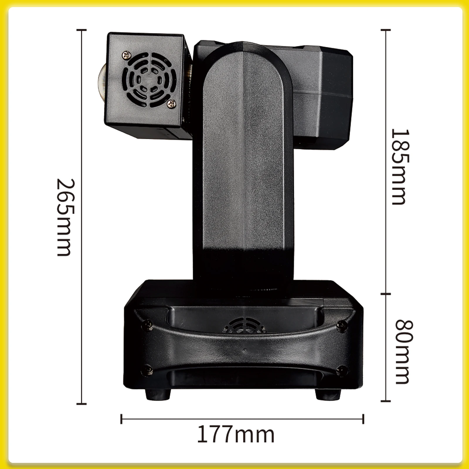 Imagem -02 - Led Moving Head Light com Efeito Running Iluminação de Palco Profissional Controle Dmx512 dj Bar Festa Desempenho d 6x20w