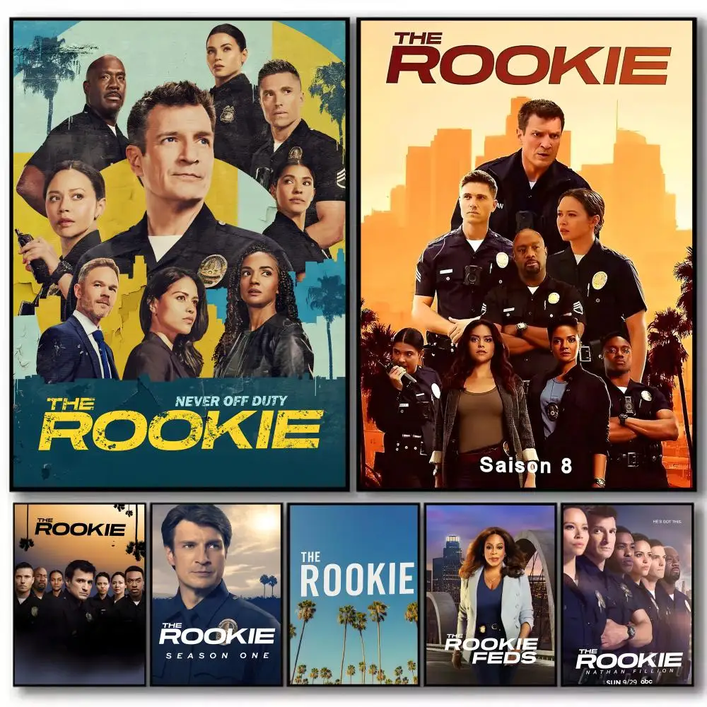 TV Series The Rookie Poster High-definition  poster stickers, suitable for bedroom, living room, home decoration