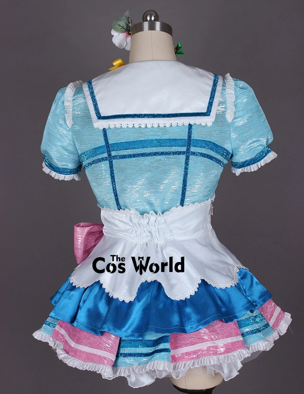 Love Live Aqours Kimi no Kokoro wa Kagayaiteru kai 1st Single Takami Chika Kurosawa Dia Ruby Customizable Anime Cosplay Costumes