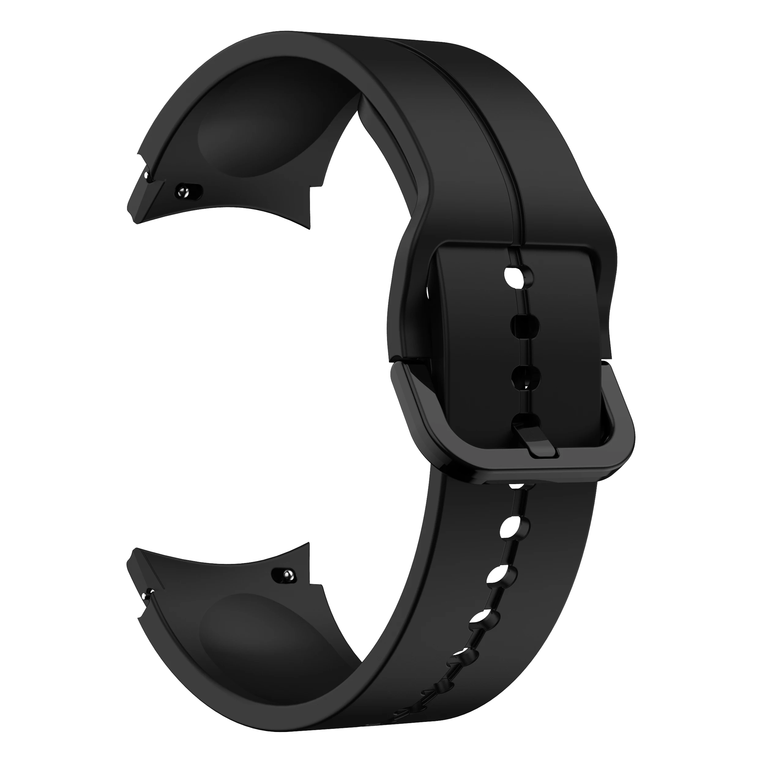 Bracelet en silicone No Gaps pour Samsung Galaxy Watch, 7 FE, 6, 5, 4, 44mm, 40mm, 6Classic, 43mm, 47mm, Bracelet dehors pour Watch 5 Pro, 45mm Band