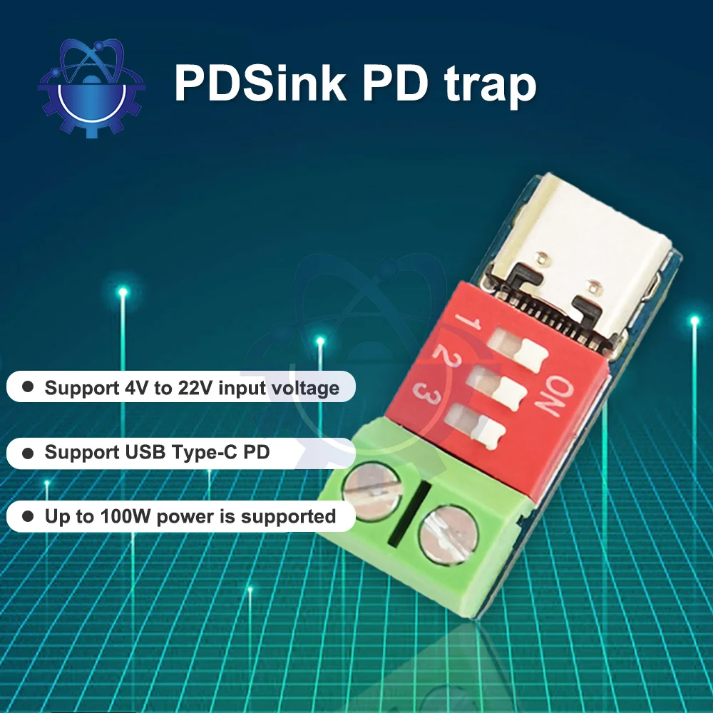 Déclencheur PD QC de Type C, 5V ~ 20V, réglage du Code de numérotation, tension cc, Module d'alimentation, réglage du cadran, charge rapide, nouveau
