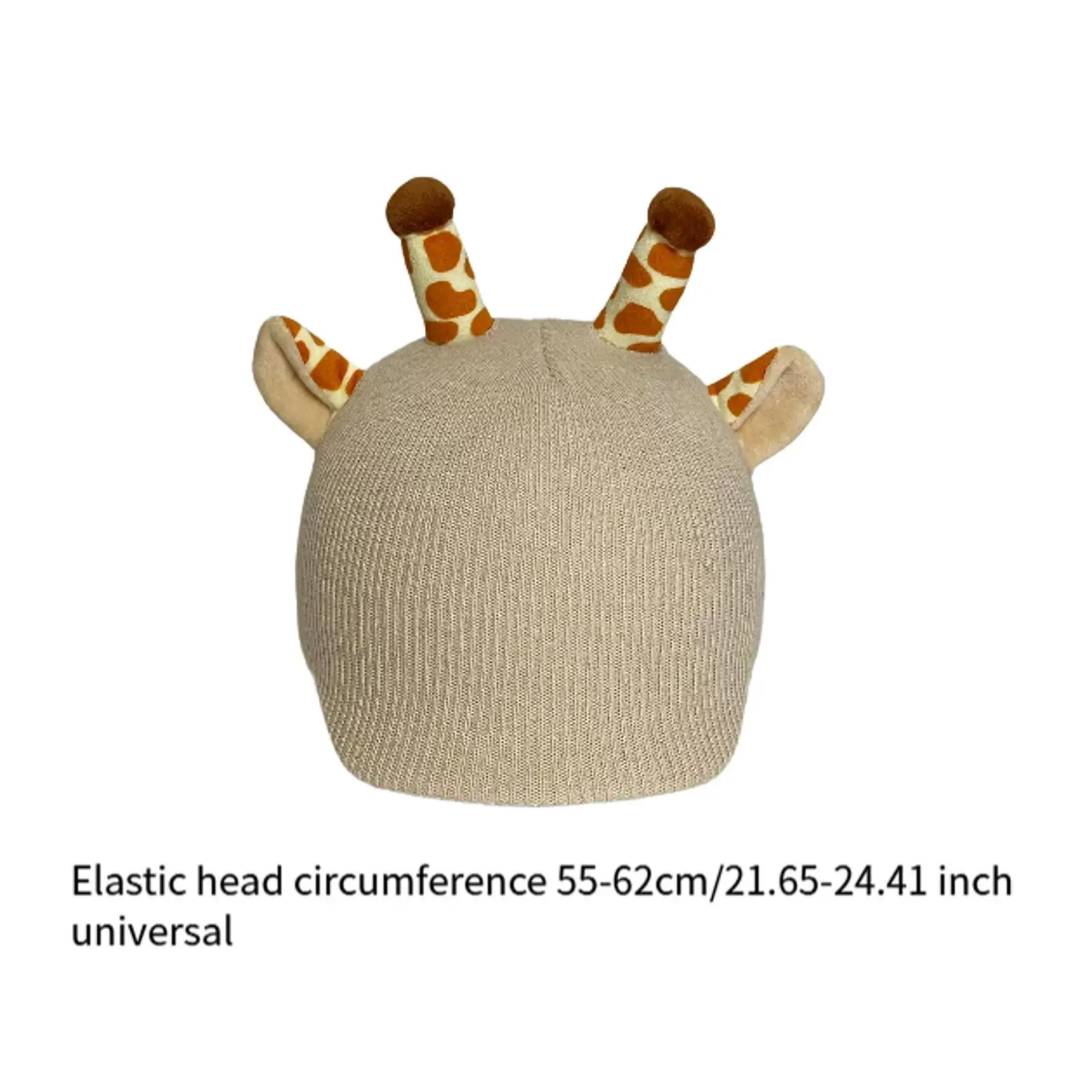 Giraffe Ski Helmet Cover Lovely Comfortable Knitted Cap Novelty Multifunction Soft Fun Gift Creative Decorative Ski Helmet Decor