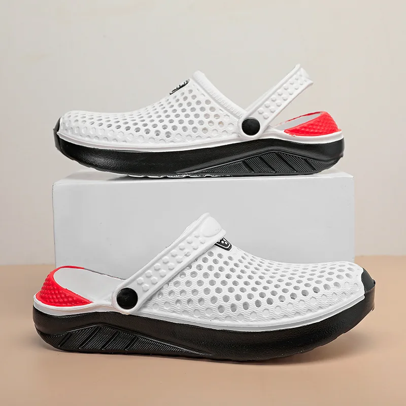 Unisex Fashion Beach Sandals Thick Sole Slipper Waterproof Anti-Slip Sandals Flip Flops for Women Men view 2