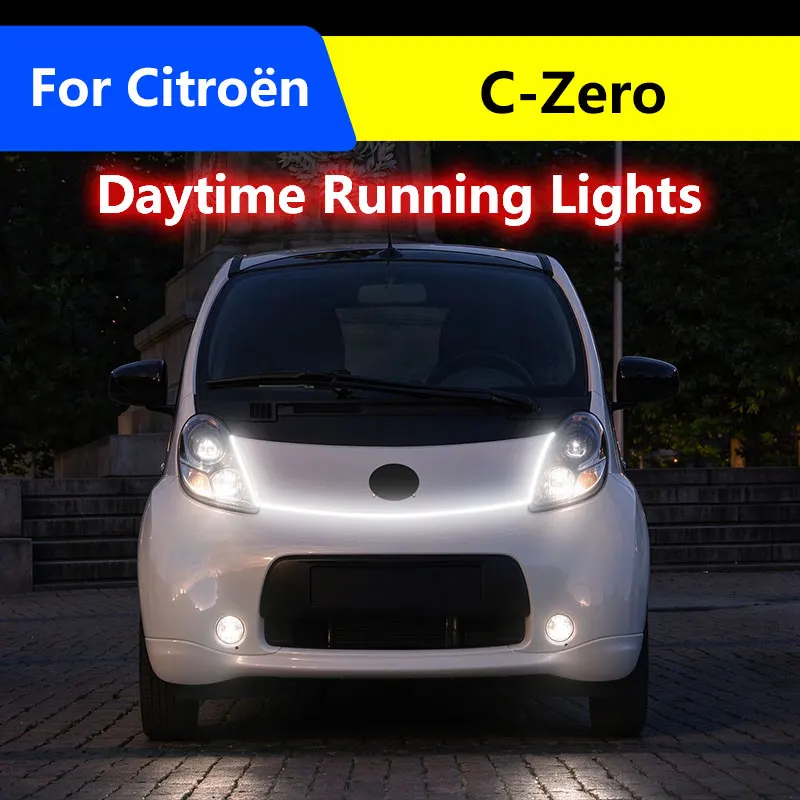 For Citroen C-Zero Decorative Atmosphere Lamps Ambient Lights Car Flashing 1pcs 12V LED Daytime  Ambient Running  Light