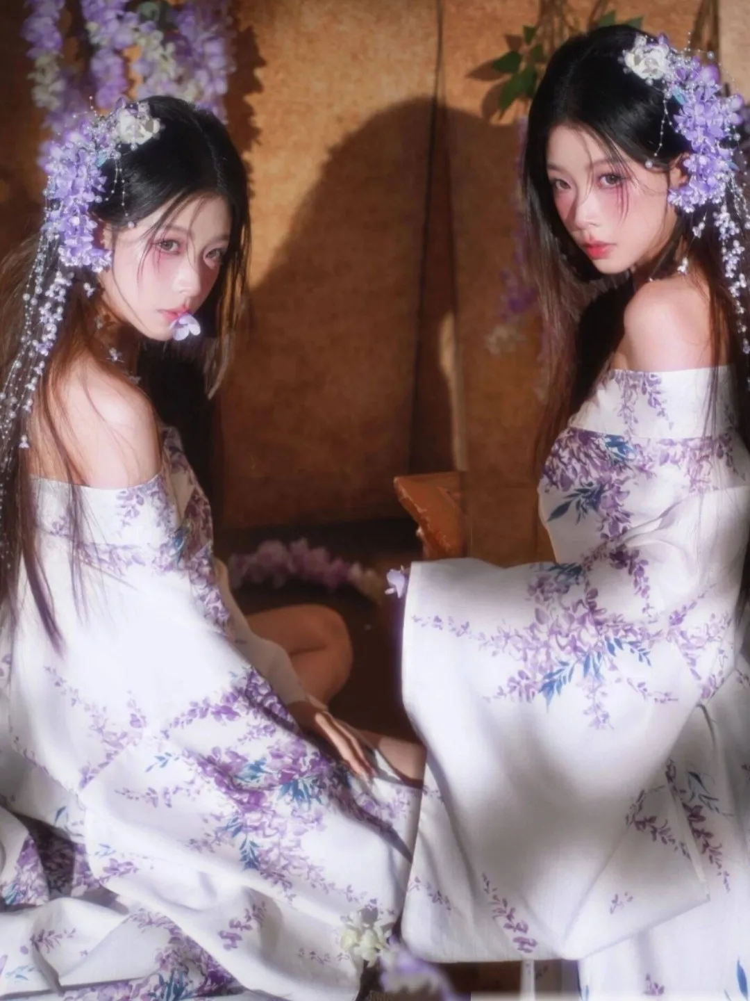 Kimono Japonés Tradicional, Traje Formal para Mujer, Estilo Vintage y Elegante, Disfraz Mejorado para Fotografía al Aire Libre para Adolescentes