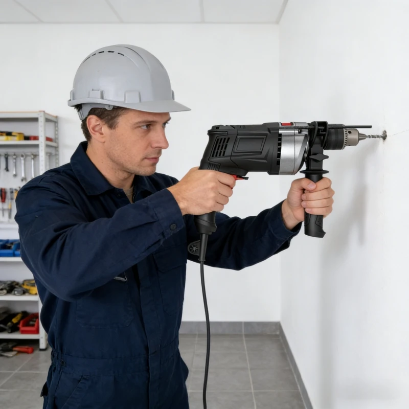 Impact Drill Household Tools Multi-Function Hand Electric Drill Dual-Purpose Electric To High-Power Impact Drill Electric Hammer